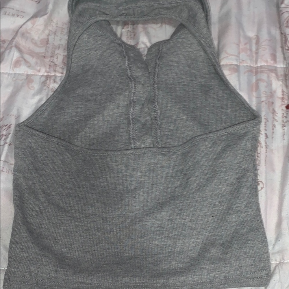 Collared halter top - Picture 2 of 2